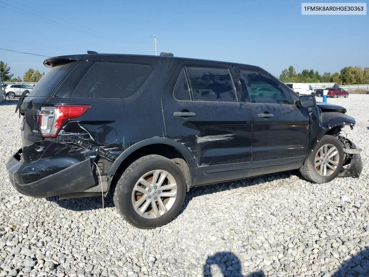 2017 Ford Explorer Police Interceptor VIN: 1FM5K8AR0HGE30363 Lot: 69466474