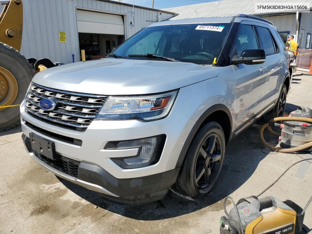 2017 Ford Explorer Xlt VIN: 1FM5K8D83HGA15606 Lot: 69711374