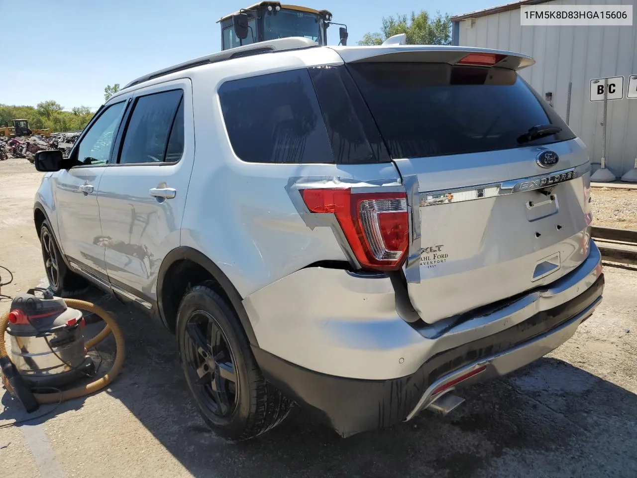 2017 Ford Explorer Xlt VIN: 1FM5K8D83HGA15606 Lot: 69711374