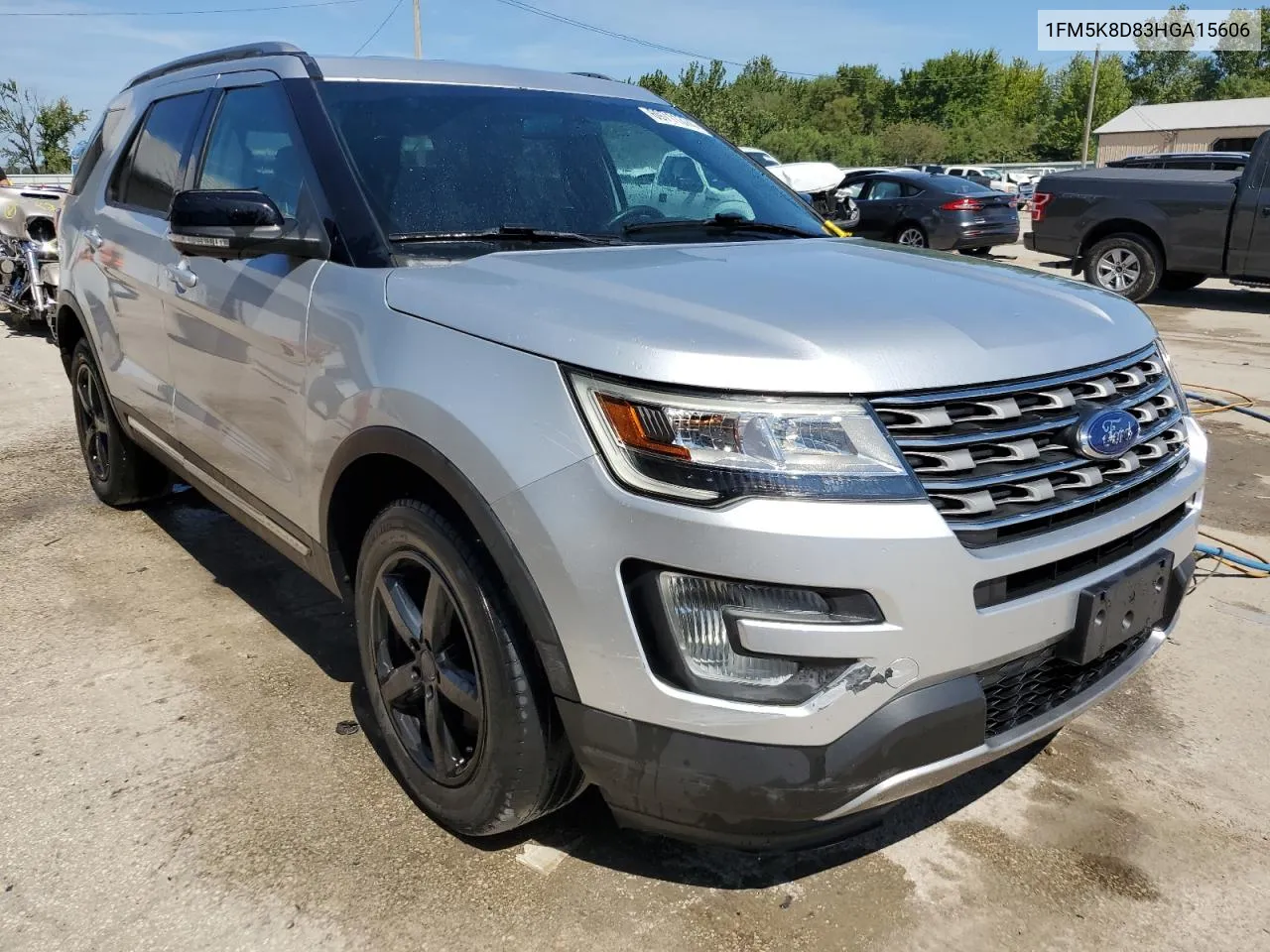 2017 Ford Explorer Xlt VIN: 1FM5K8D83HGA15606 Lot: 69711374