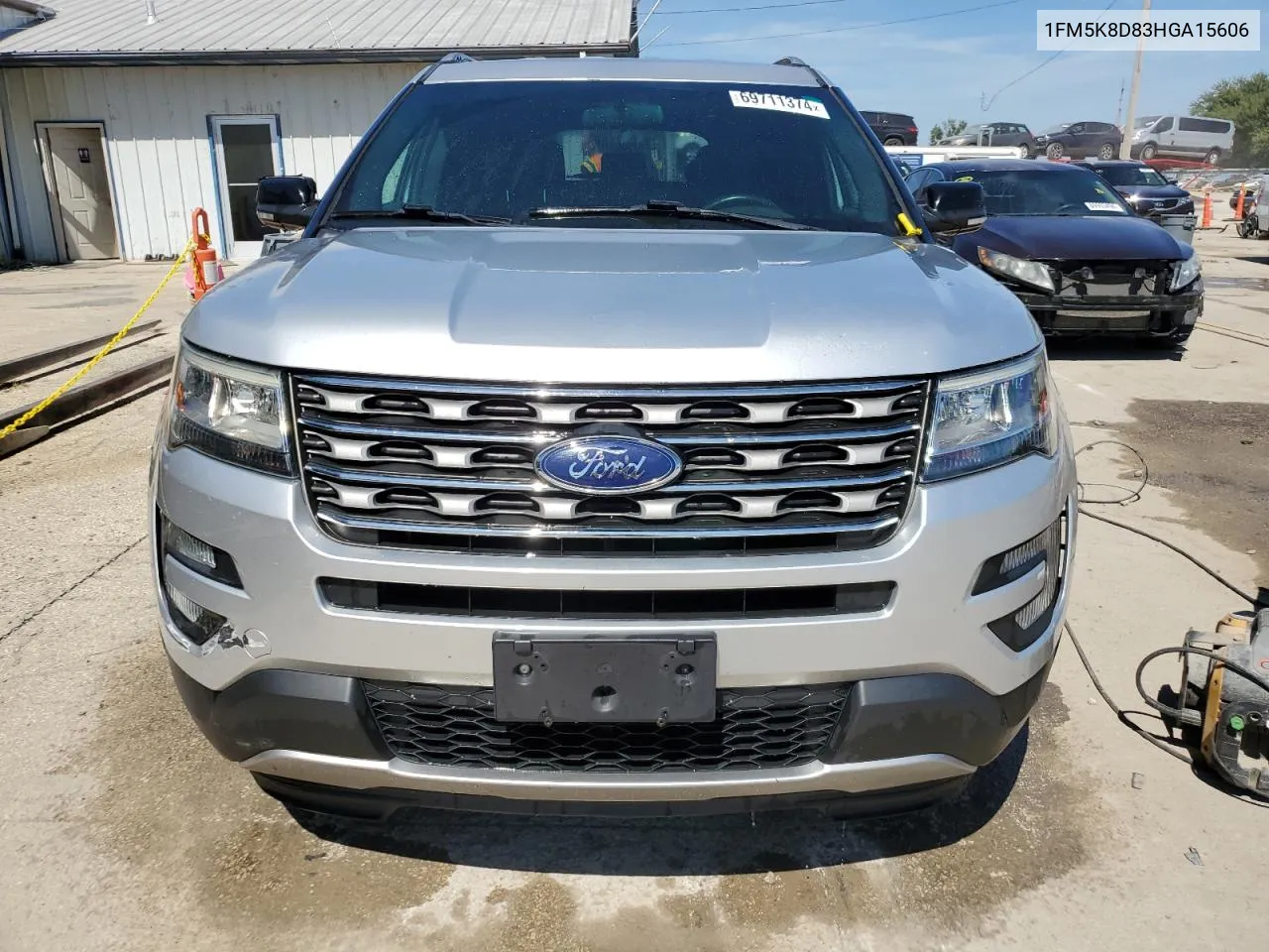 2017 Ford Explorer Xlt VIN: 1FM5K8D83HGA15606 Lot: 69711374