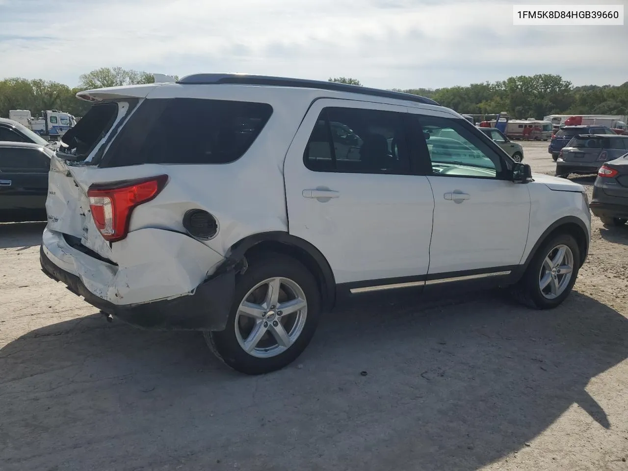 2017 Ford Explorer Xlt VIN: 1FM5K8D84HGB39660 Lot: 69885504