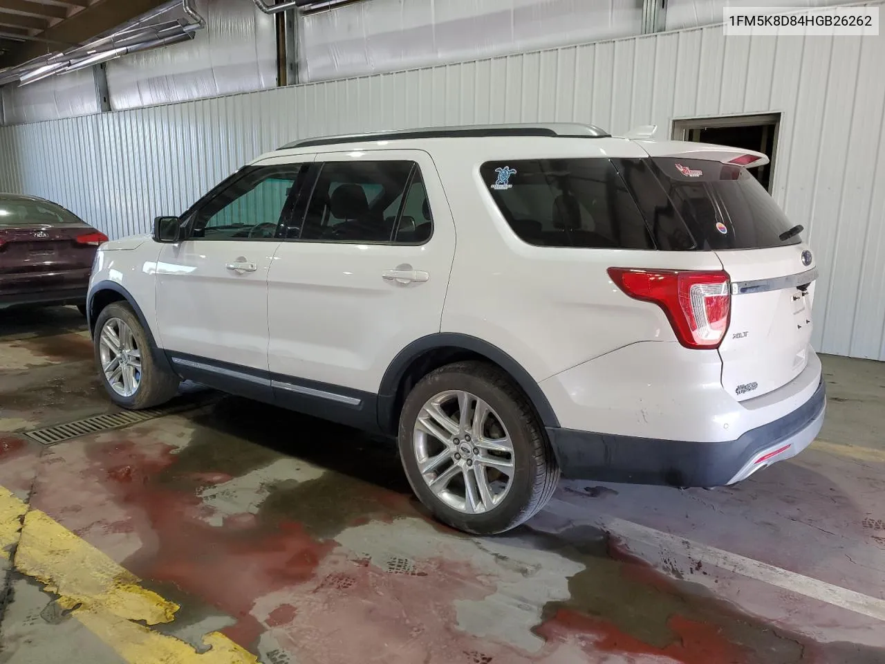 2017 Ford Explorer Xlt VIN: 1FM5K8D84HGB26262 Lot: 70026904