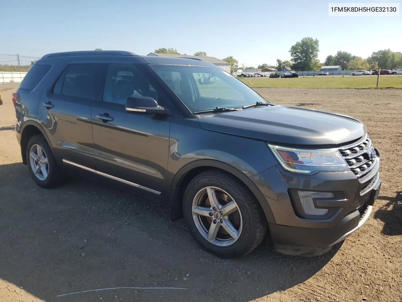 2017 Ford Explorer Xlt VIN: 1FM5K8DH5HGE32130 Lot: 70170344