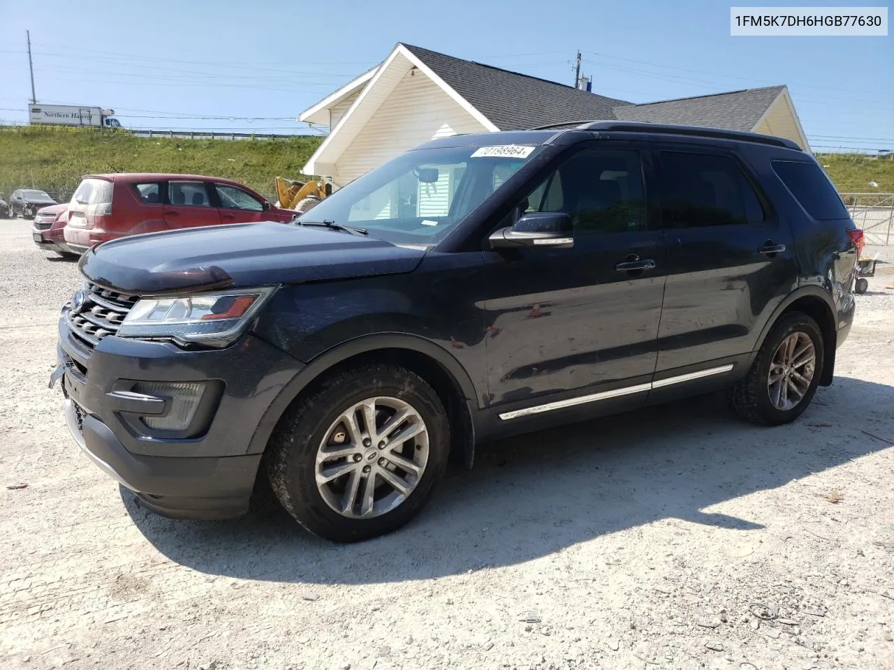 2017 Ford Explorer Xlt VIN: 1FM5K7DH6HGB77630 Lot: 70198964