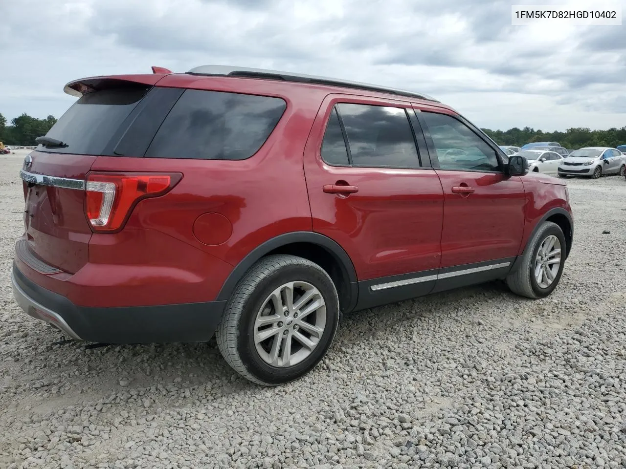 2017 Ford Explorer Xlt VIN: 1FM5K7D82HGD10402 Lot: 70672134