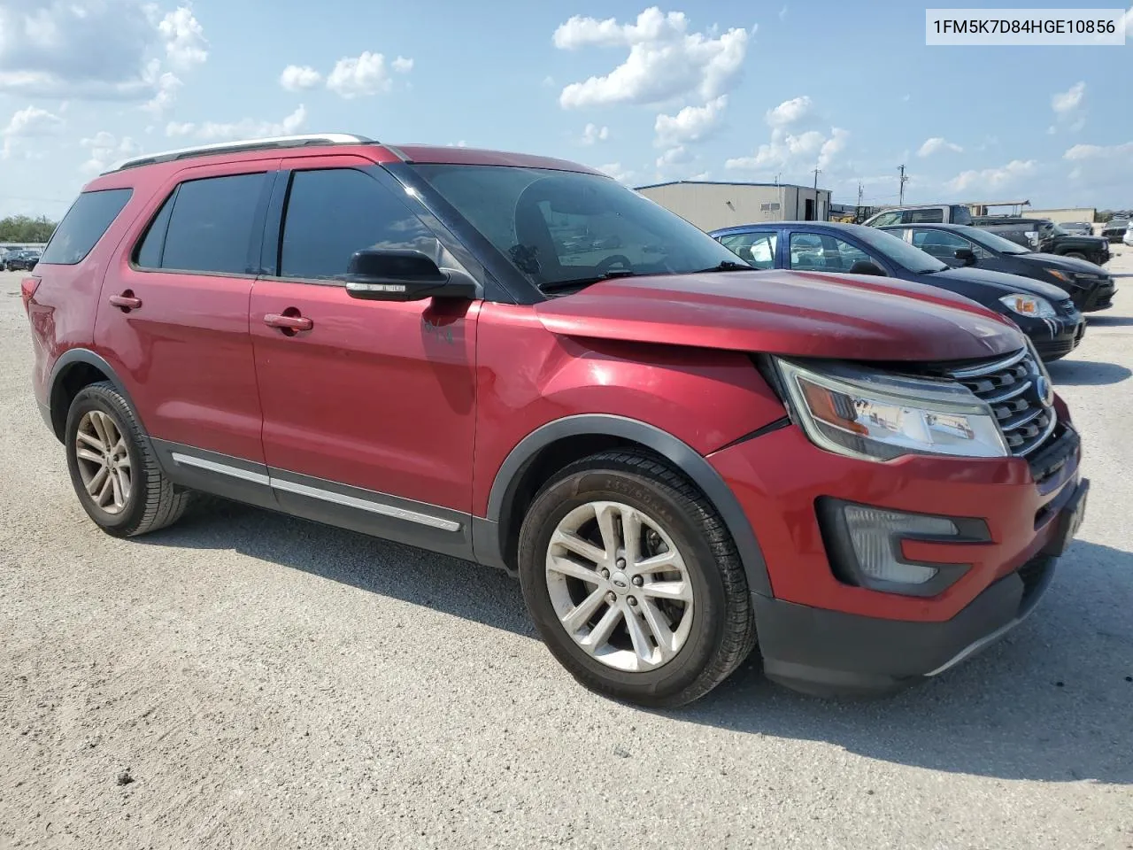 1FM5K7D84HGE10856 2017 Ford Explorer Xlt