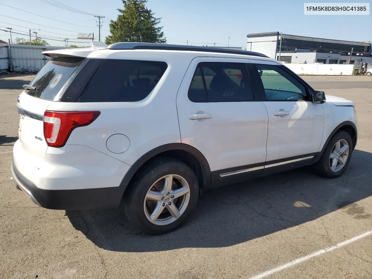 2017 Ford Explorer Xlt VIN: 1FM5K8D83HGC41385 Lot: 70804164