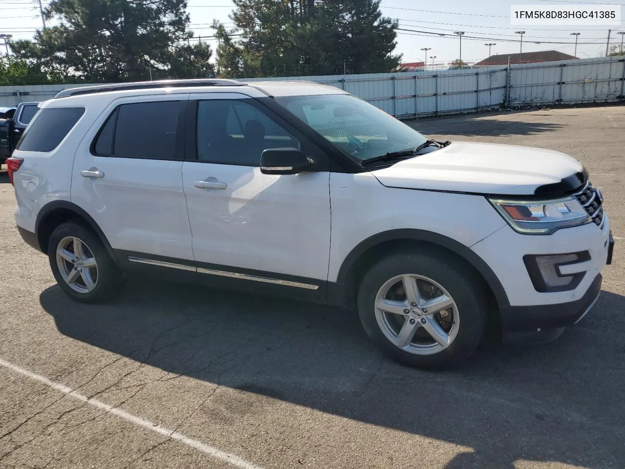 2017 Ford Explorer Xlt VIN: 1FM5K8D83HGC41385 Lot: 70804164