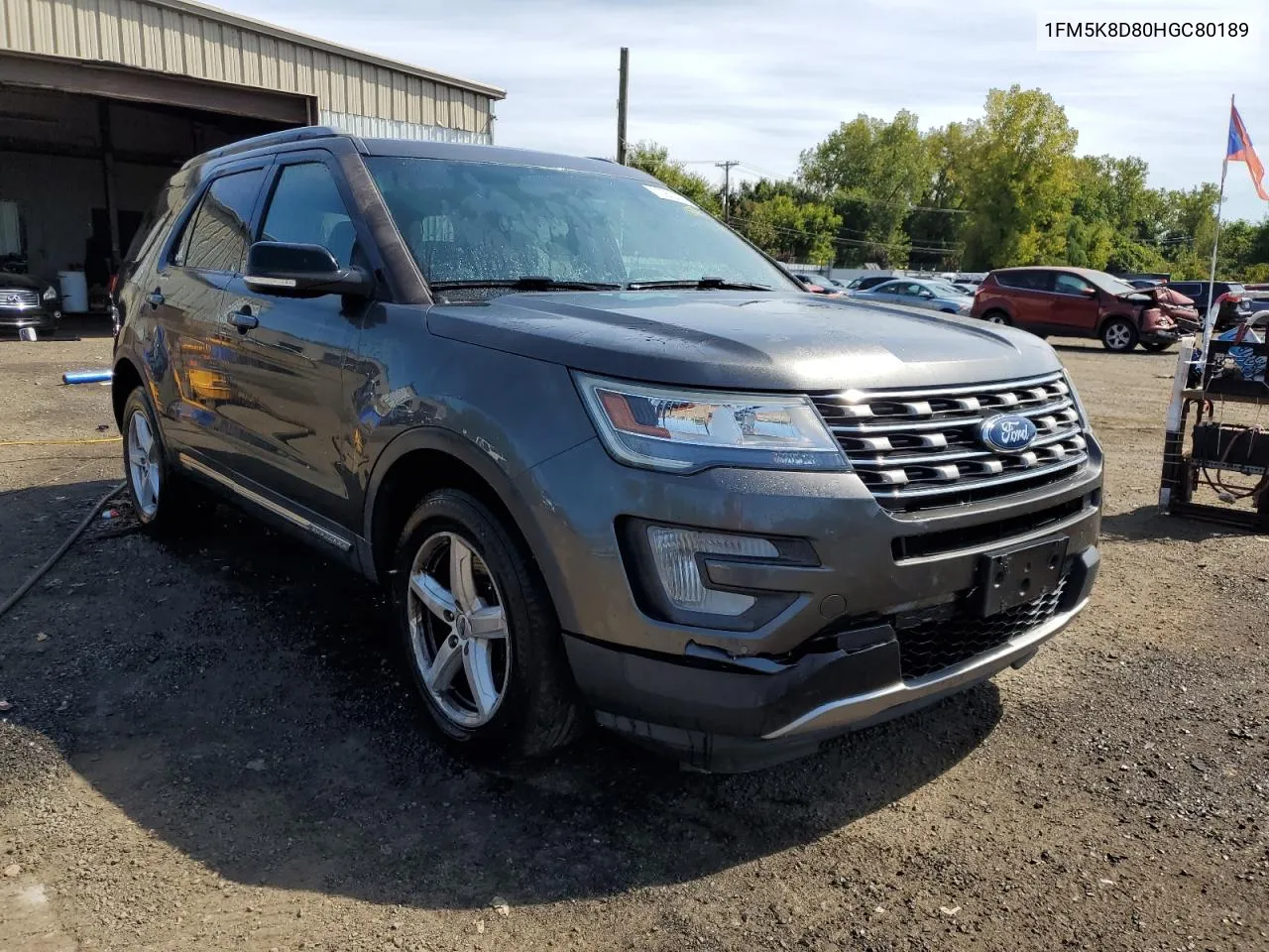 2017 Ford Explorer Xlt VIN: 1FM5K8D80HGC80189 Lot: 70975594