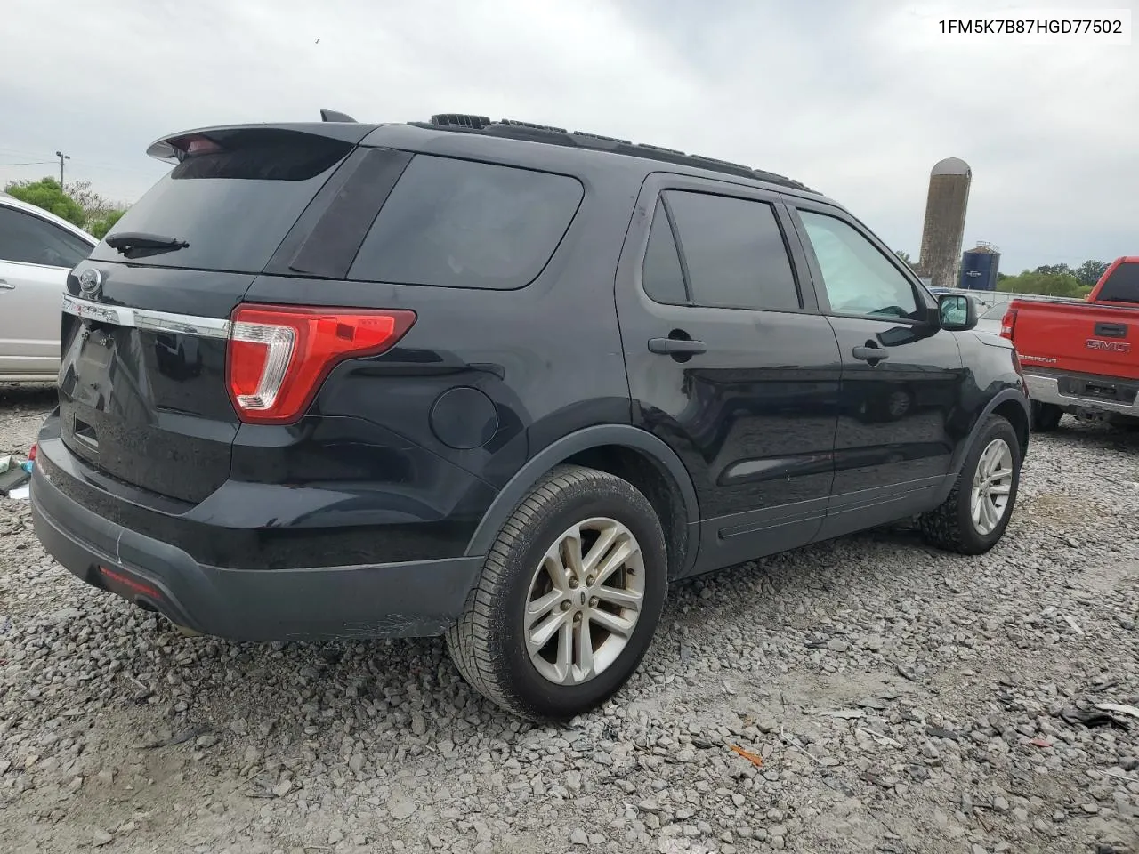 2017 Ford Explorer VIN: 1FM5K7B87HGD77502 Lot: 71058214