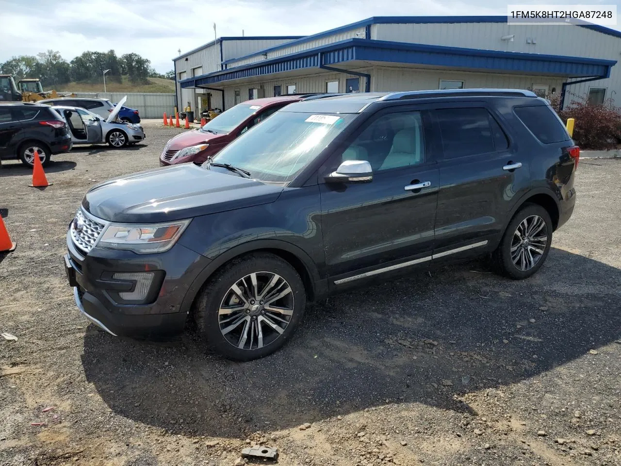 2017 Ford Explorer Platinum VIN: 1FM5K8HT2HGA87248 Lot: 71185474