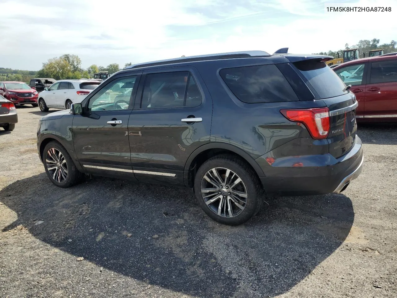 2017 Ford Explorer Platinum VIN: 1FM5K8HT2HGA87248 Lot: 71185474