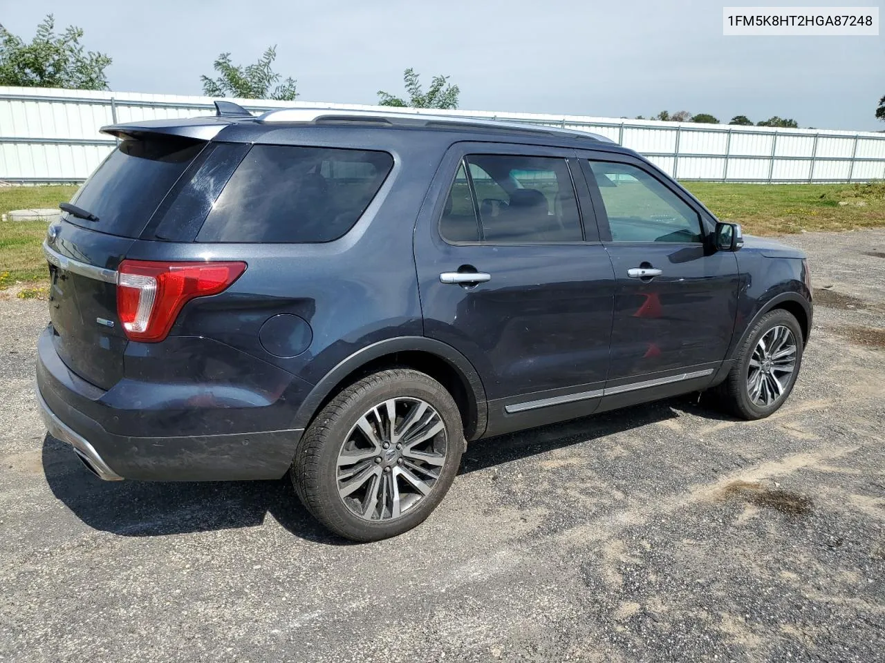 2017 Ford Explorer Platinum VIN: 1FM5K8HT2HGA87248 Lot: 71185474