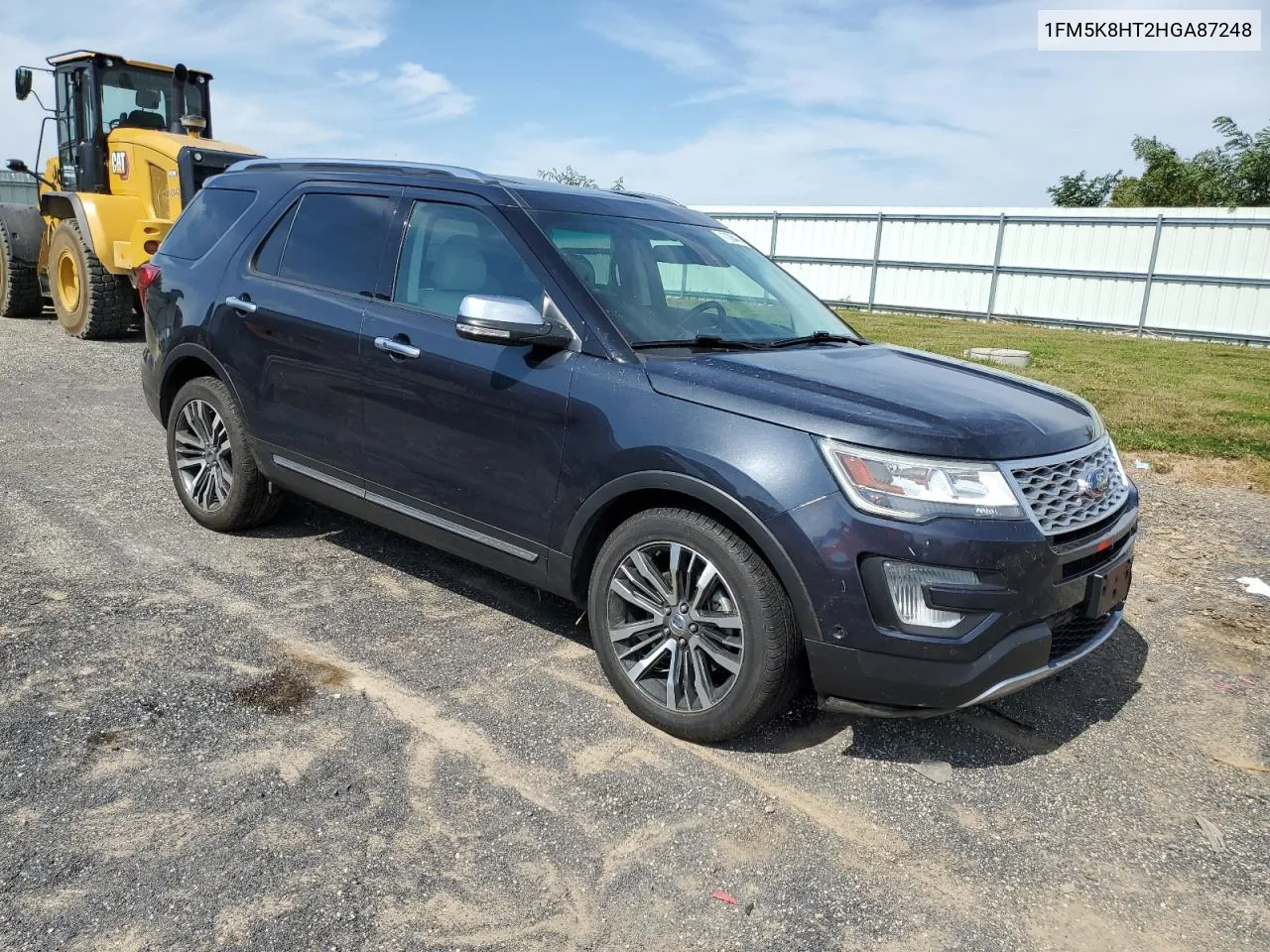 2017 Ford Explorer Platinum VIN: 1FM5K8HT2HGA87248 Lot: 71185474