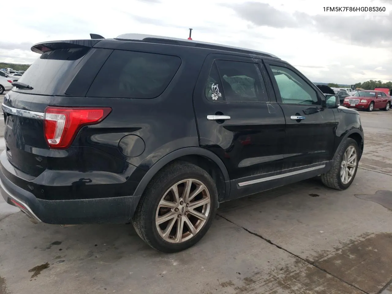 1FM5K7F86HGD85360 2017 Ford Explorer Limited