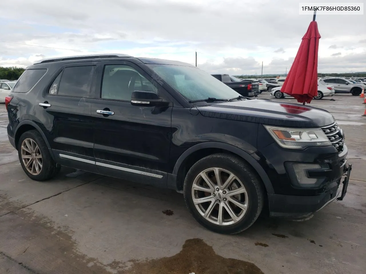 1FM5K7F86HGD85360 2017 Ford Explorer Limited