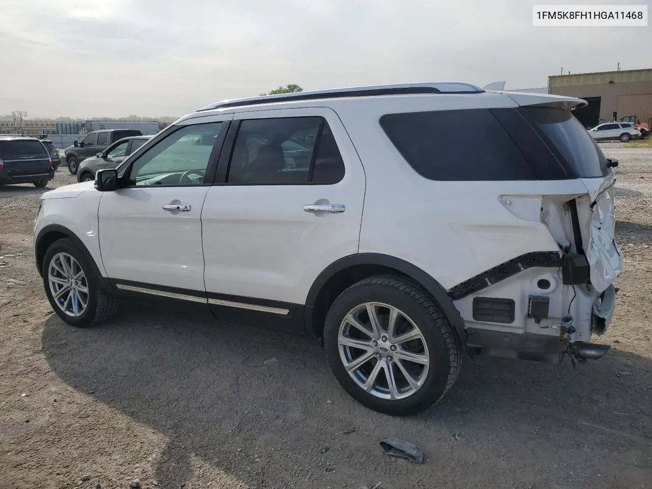 2017 Ford Explorer Limited VIN: 1FM5K8FH1HGA11468 Lot: 71306804