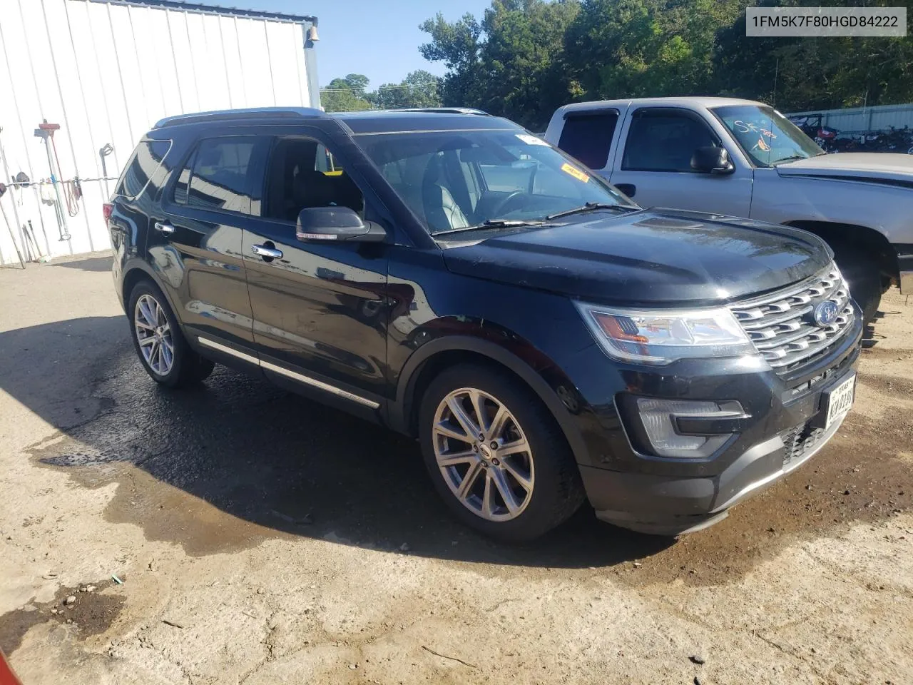 2017 Ford Explorer Limited VIN: 1FM5K7F80HGD84222 Lot: 71344874