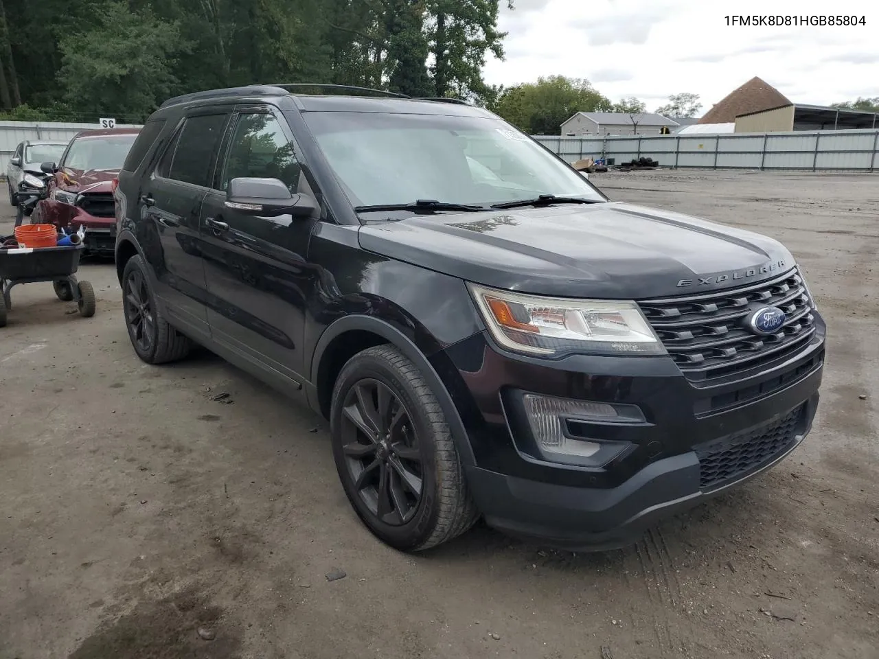 2017 Ford Explorer Xlt VIN: 1FM5K8D81HGB85804 Lot: 71353944