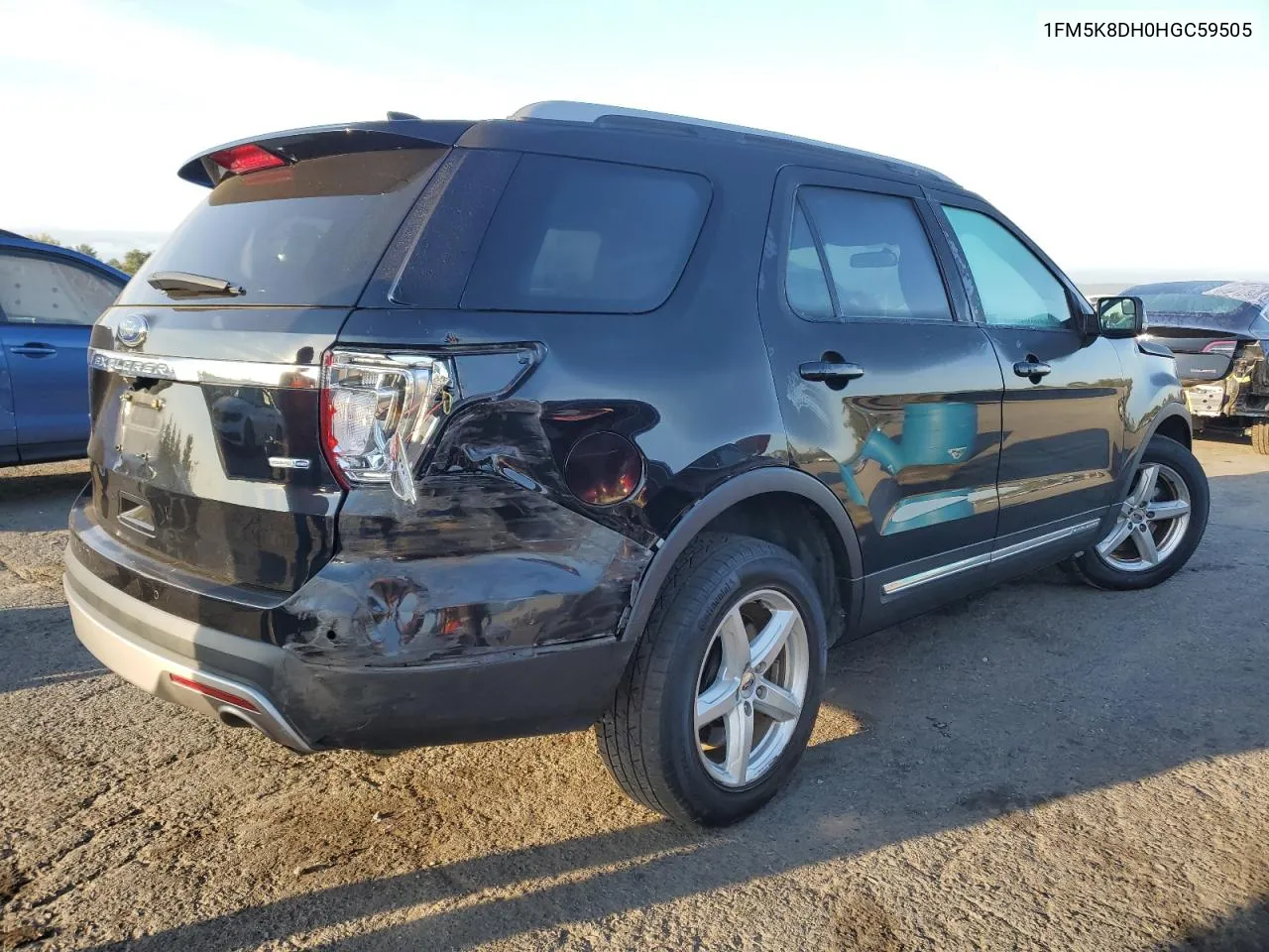 2017 Ford Explorer Xlt VIN: 1FM5K8DH0HGC59505 Lot: 71434434