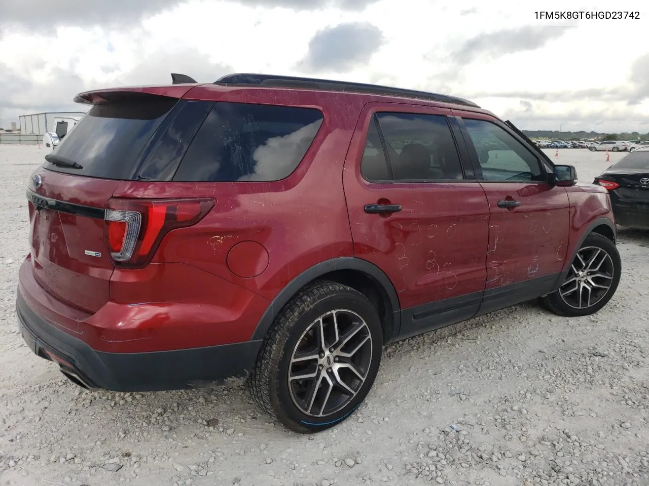 2017 Ford Explorer Sport VIN: 1FM5K8GT6HGD23742 Lot: 71468584