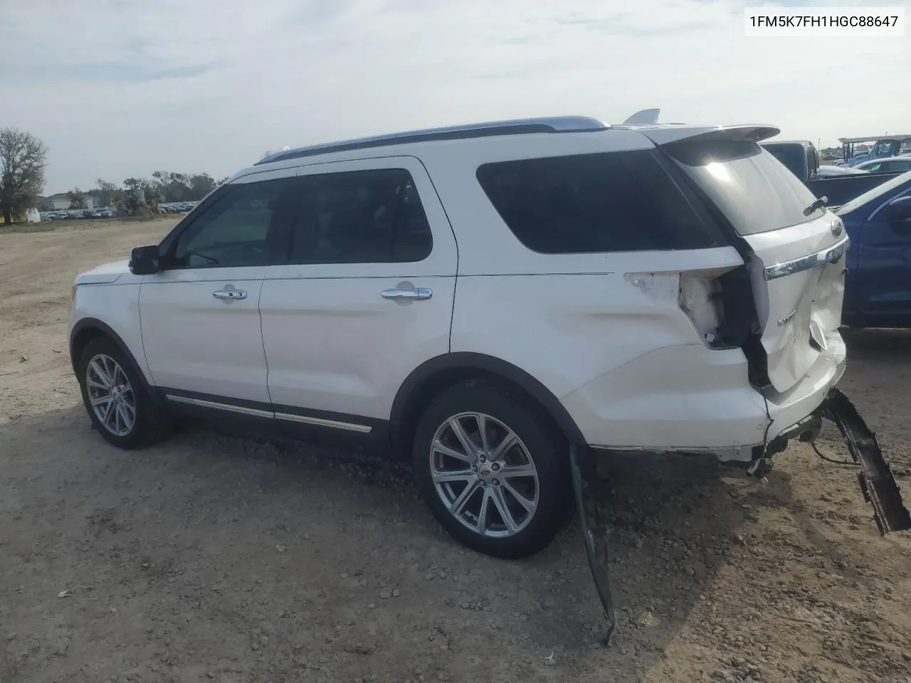 2017 Ford Explorer Limited VIN: 1FM5K7FH1HGC88647 Lot: 71570164