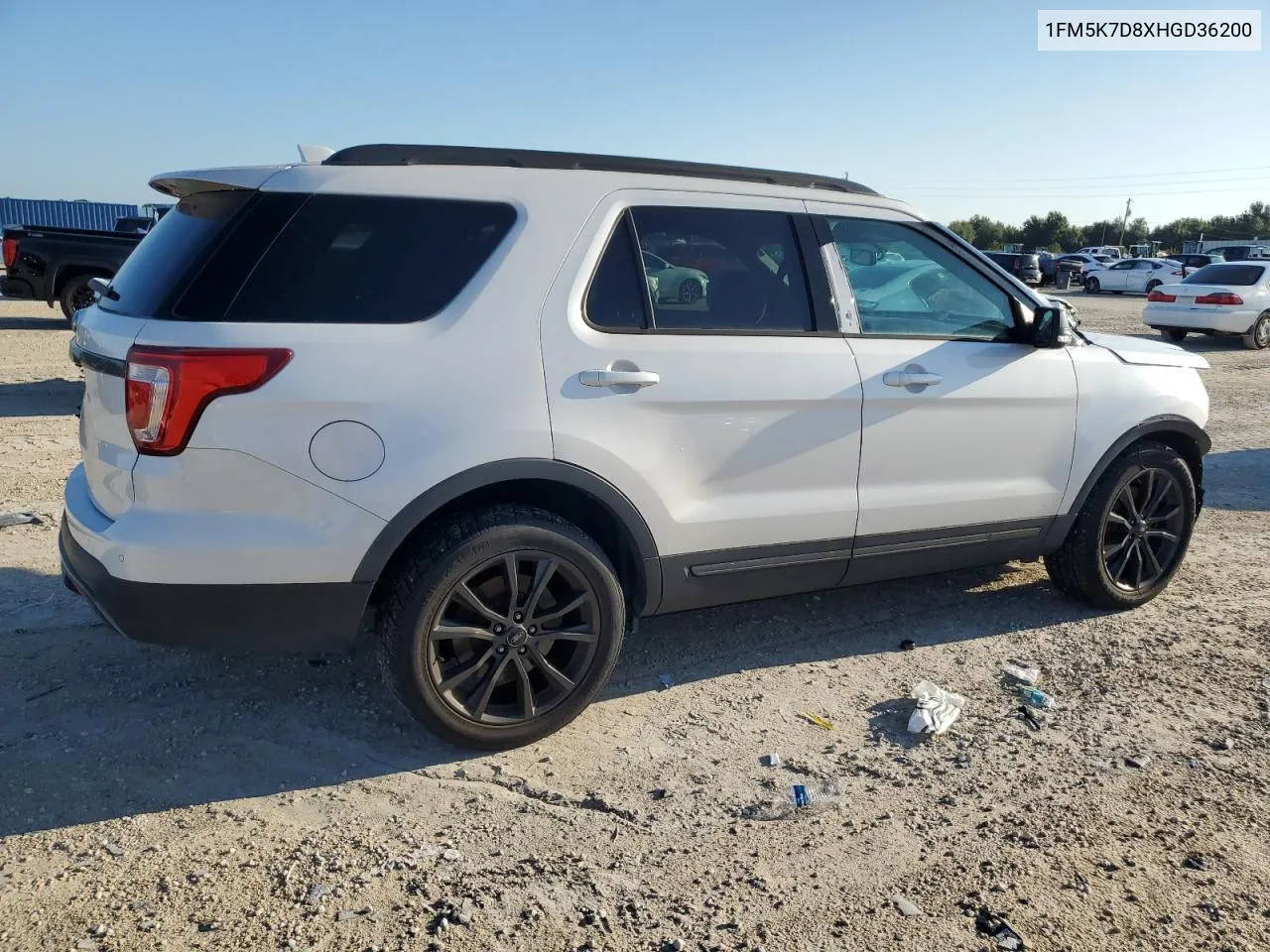 2017 Ford Explorer Xlt VIN: 1FM5K7D8XHGD36200 Lot: 71583994