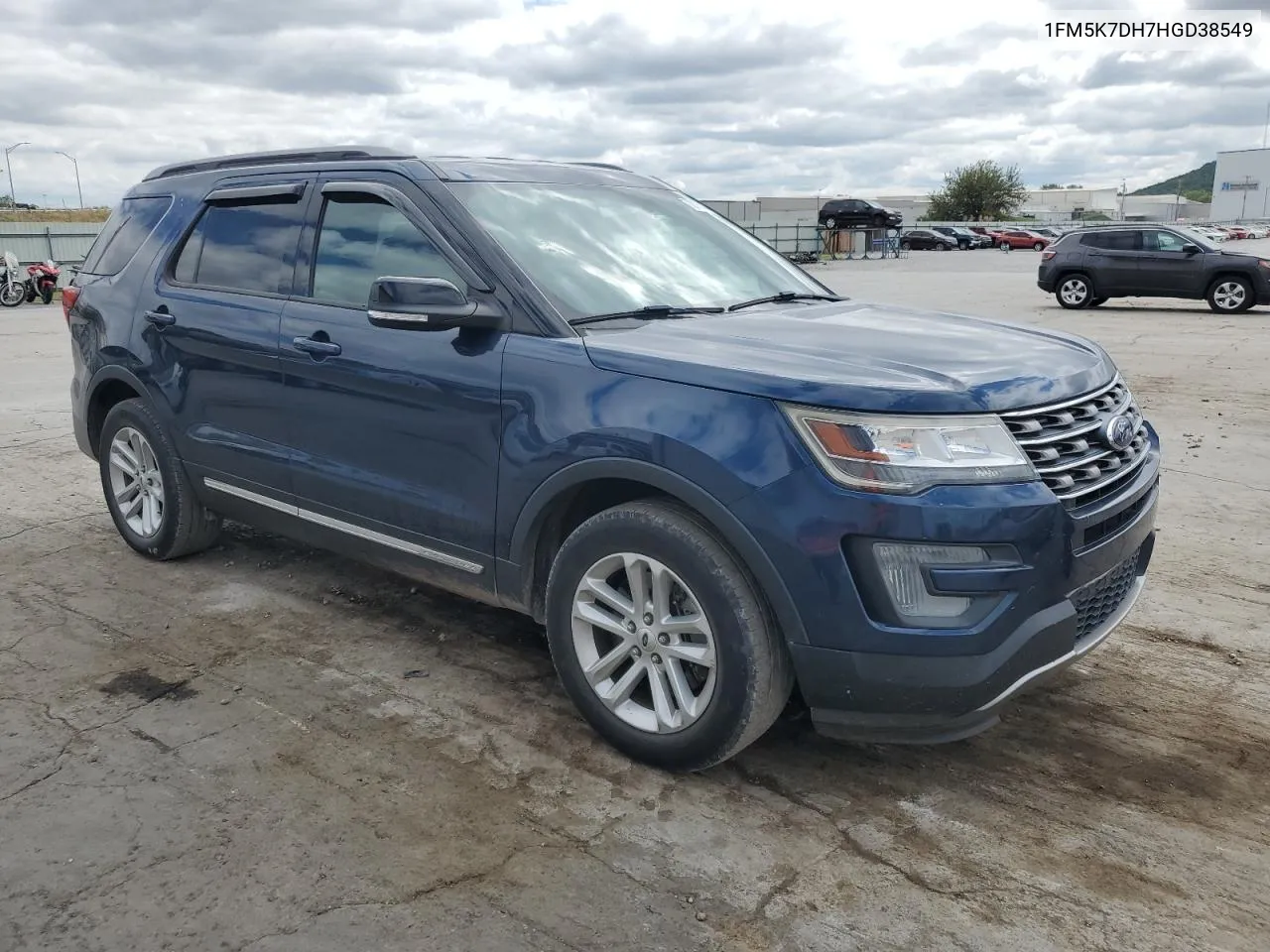 2017 Ford Explorer Xlt VIN: 1FM5K7DH7HGD38549 Lot: 72095404