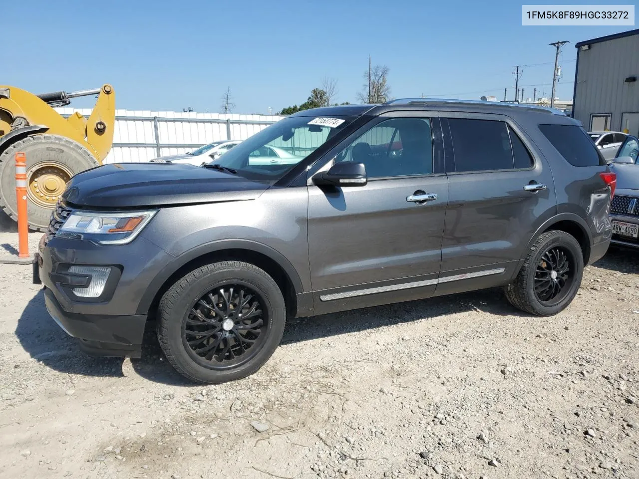 2017 Ford Explorer Limited VIN: 1FM5K8F89HGC33272 Lot: 72153774