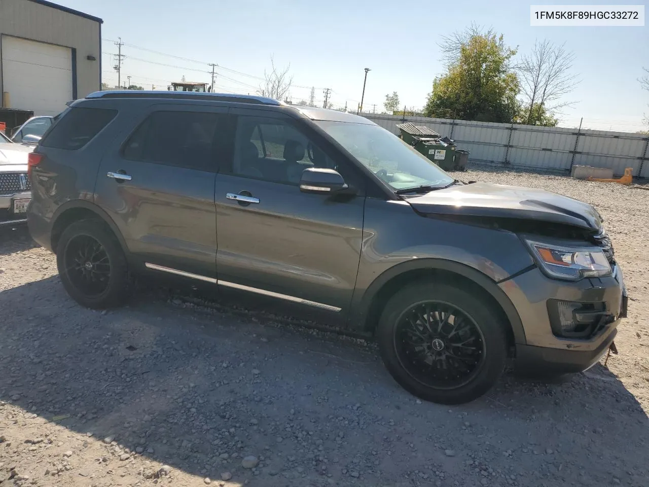 2017 Ford Explorer Limited VIN: 1FM5K8F89HGC33272 Lot: 72153774