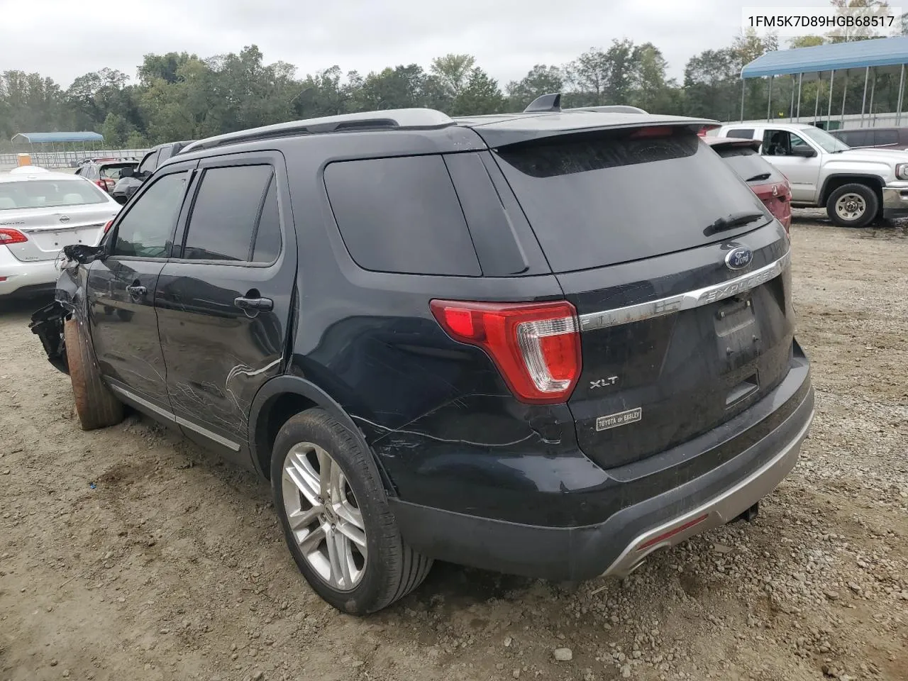 2017 Ford Explorer Xlt VIN: 1FM5K7D89HGB68517 Lot: 72432644