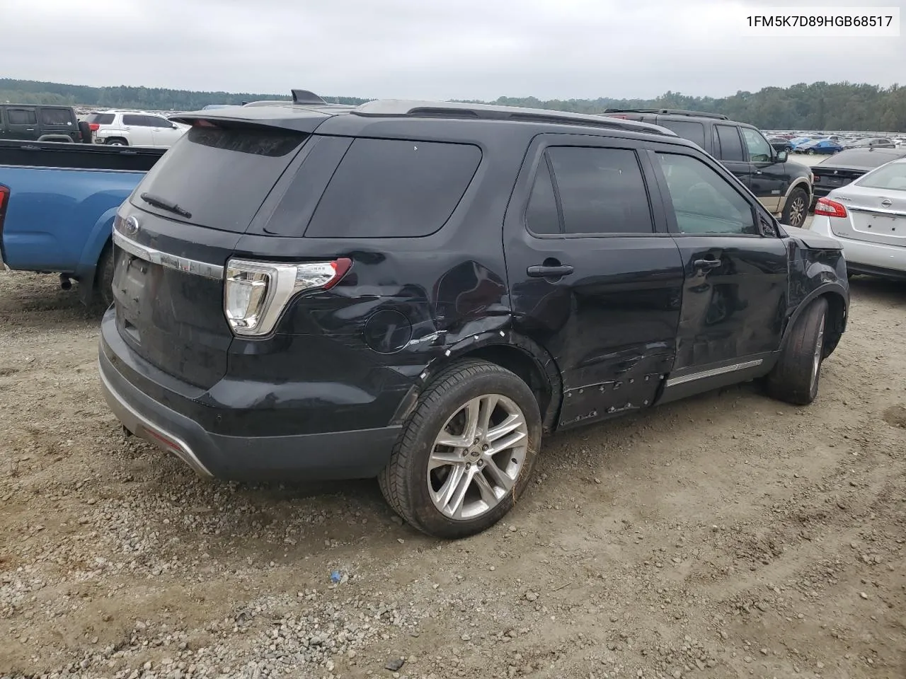 2017 Ford Explorer Xlt VIN: 1FM5K7D89HGB68517 Lot: 72432644