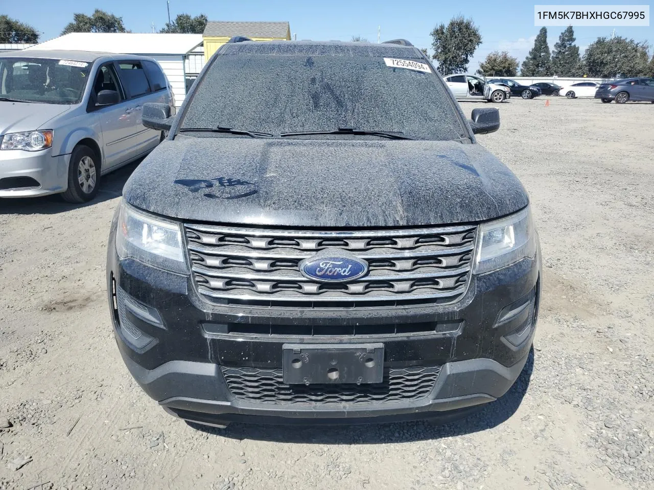 2017 Ford Explorer VIN: 1FM5K7BHXHGC67995 Lot: 72554094