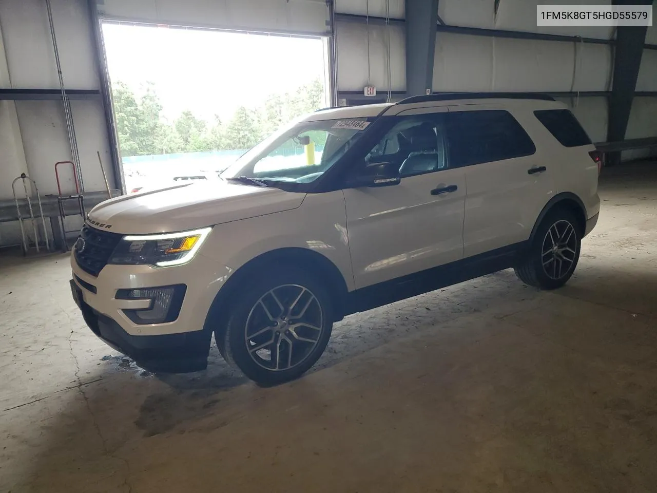 2017 Ford Explorer Sport VIN: 1FM5K8GT5HGD55579 Lot: 72948464