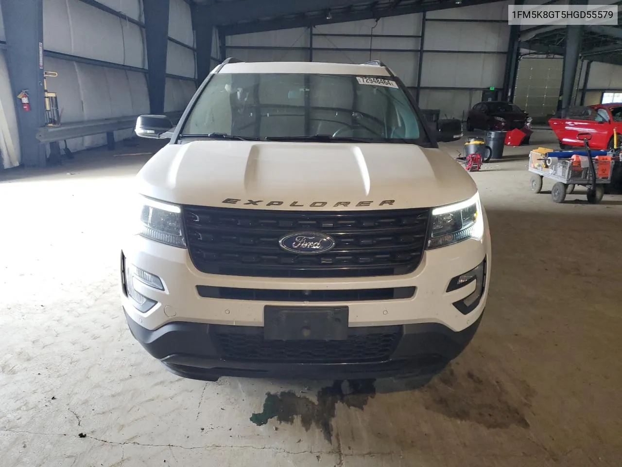 2017 Ford Explorer Sport VIN: 1FM5K8GT5HGD55579 Lot: 72948464