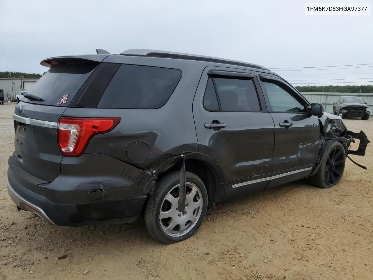 2017 Ford Explorer Xlt VIN: 1FM5K7D83HGA97377 Lot: 72988464