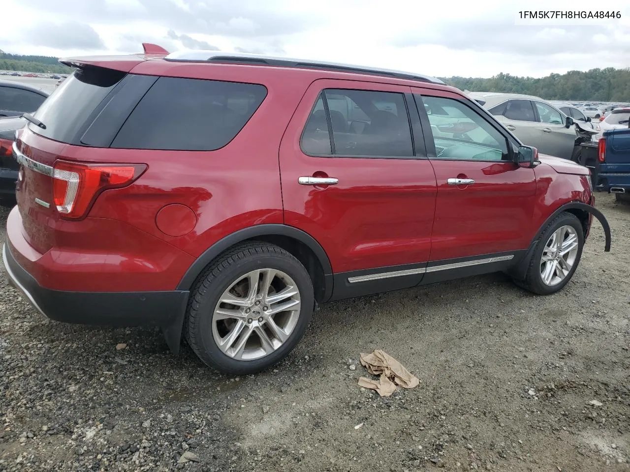 2017 Ford Explorer Limited VIN: 1FM5K7FH8HGA48446 Lot: 73156384