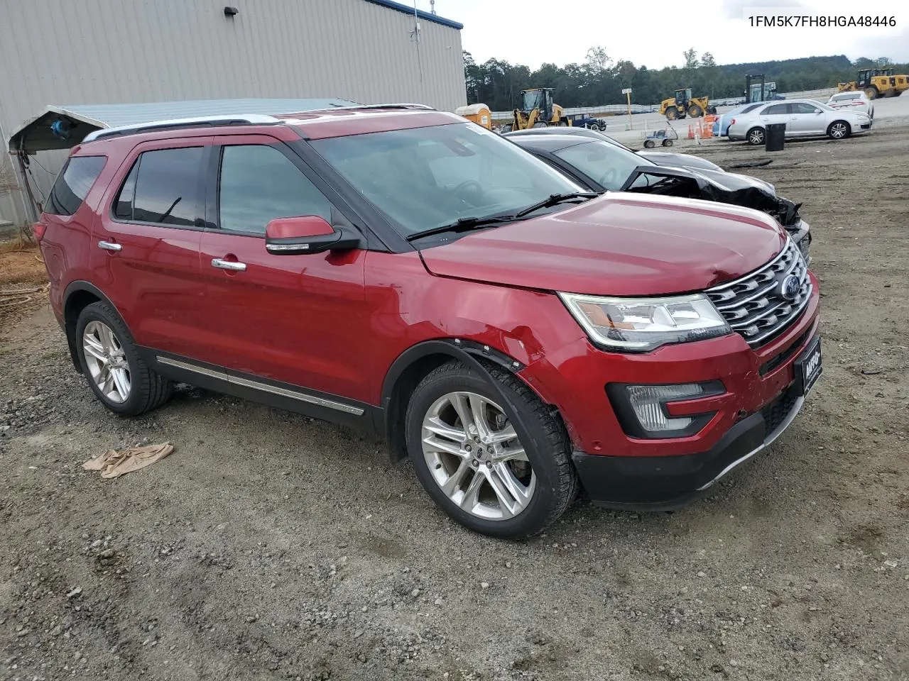 2017 Ford Explorer Limited VIN: 1FM5K7FH8HGA48446 Lot: 73156384