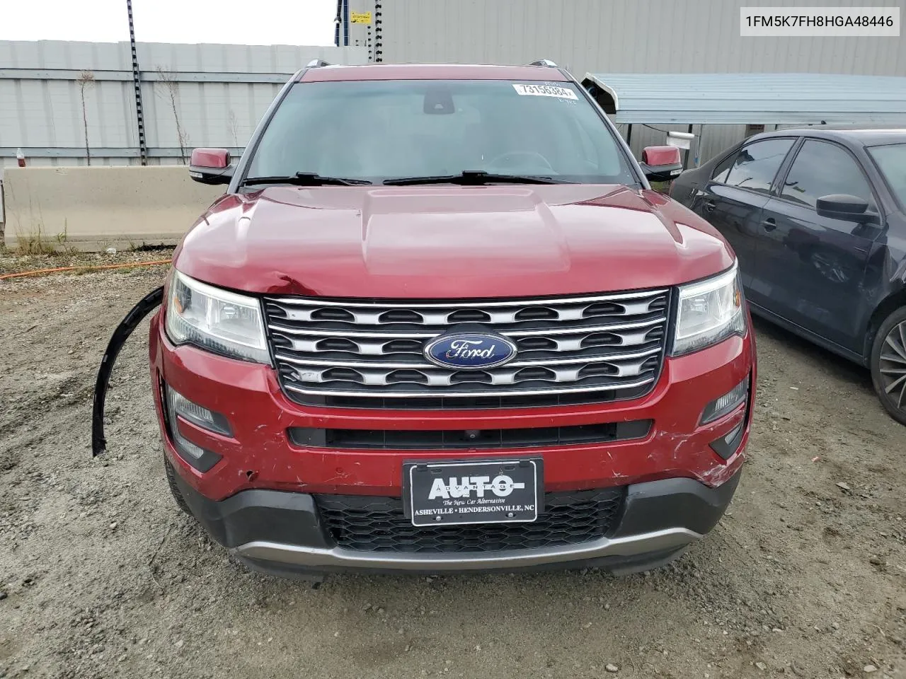 2017 Ford Explorer Limited VIN: 1FM5K7FH8HGA48446 Lot: 73156384