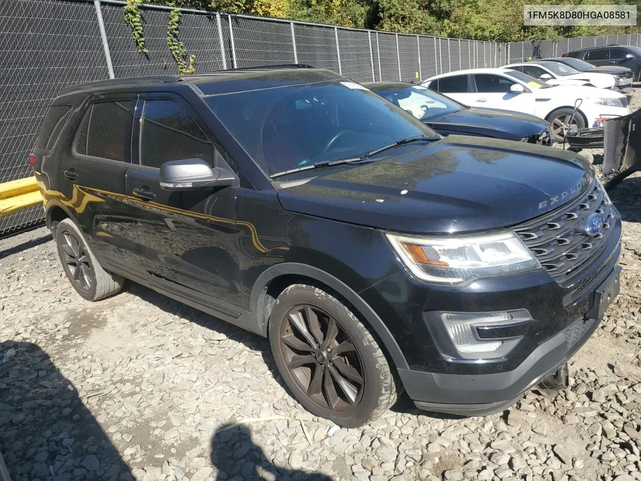 2017 Ford Explorer Xlt VIN: 1FM5K8D80HGA08581 Lot: 73161264