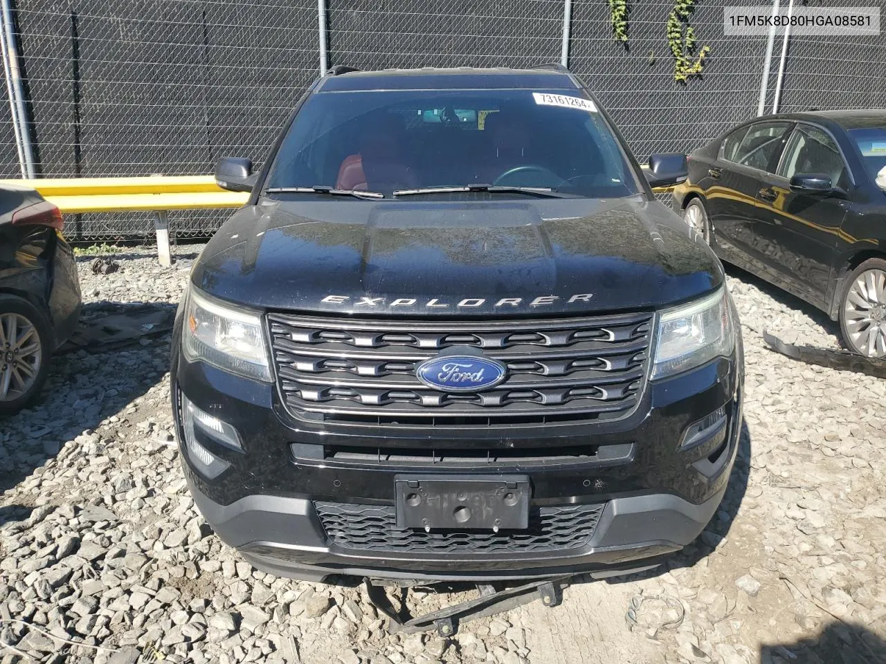 2017 Ford Explorer Xlt VIN: 1FM5K8D80HGA08581 Lot: 73161264