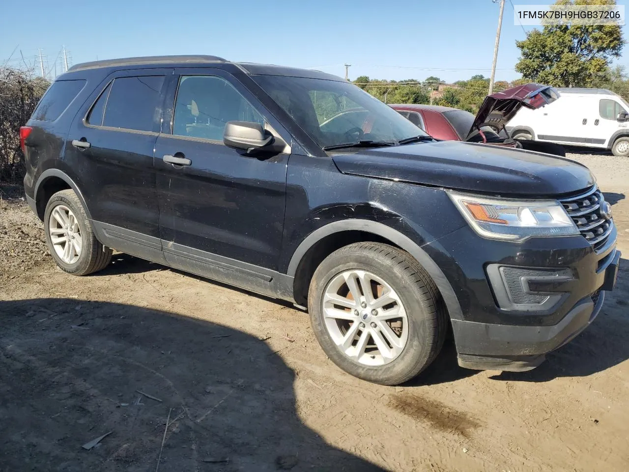 2017 Ford Explorer VIN: 1FM5K7BH9HGB37206 Lot: 73181984