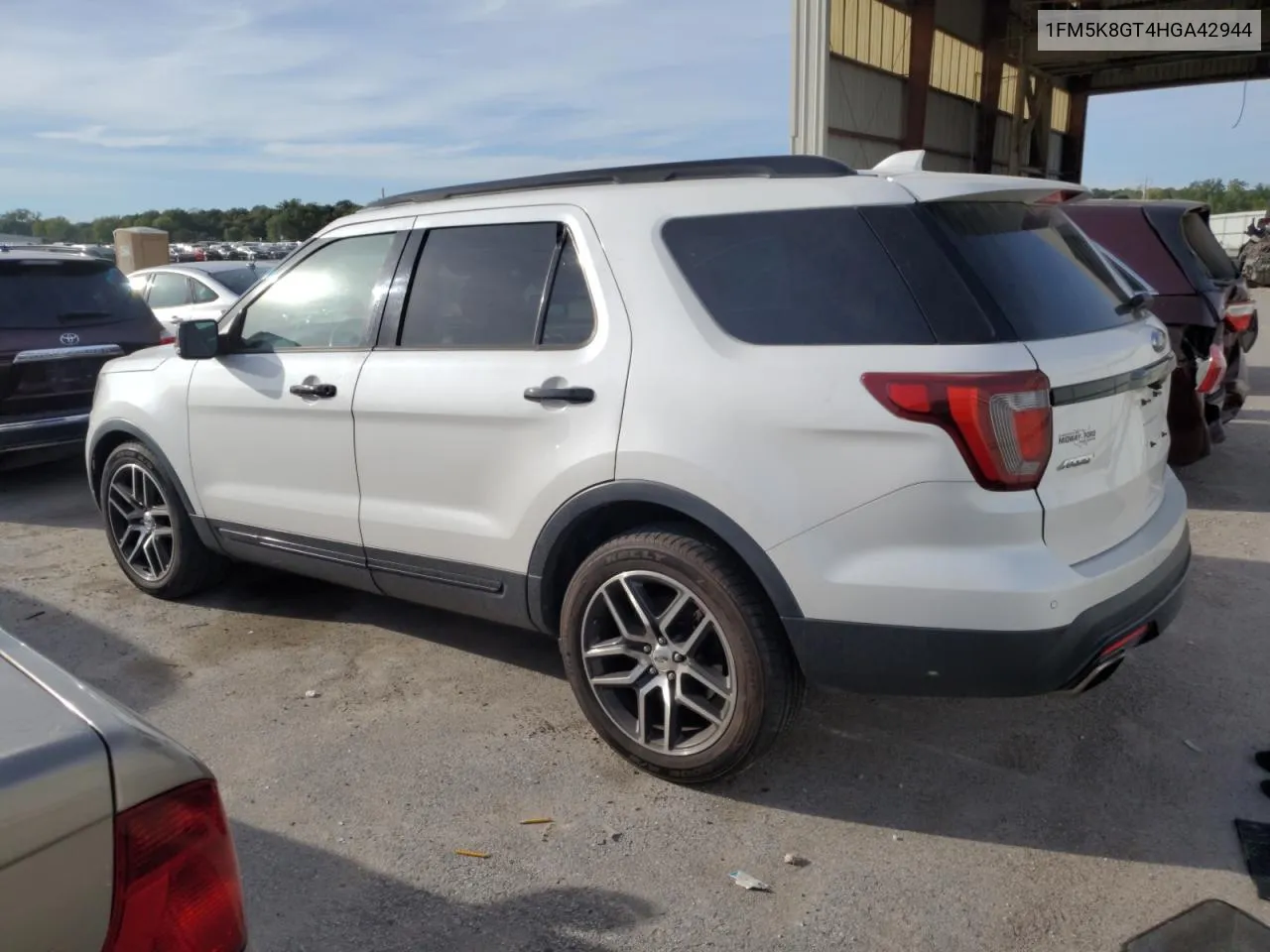 2017 Ford Explorer Sport VIN: 1FM5K8GT4HGA42944 Lot: 73249704