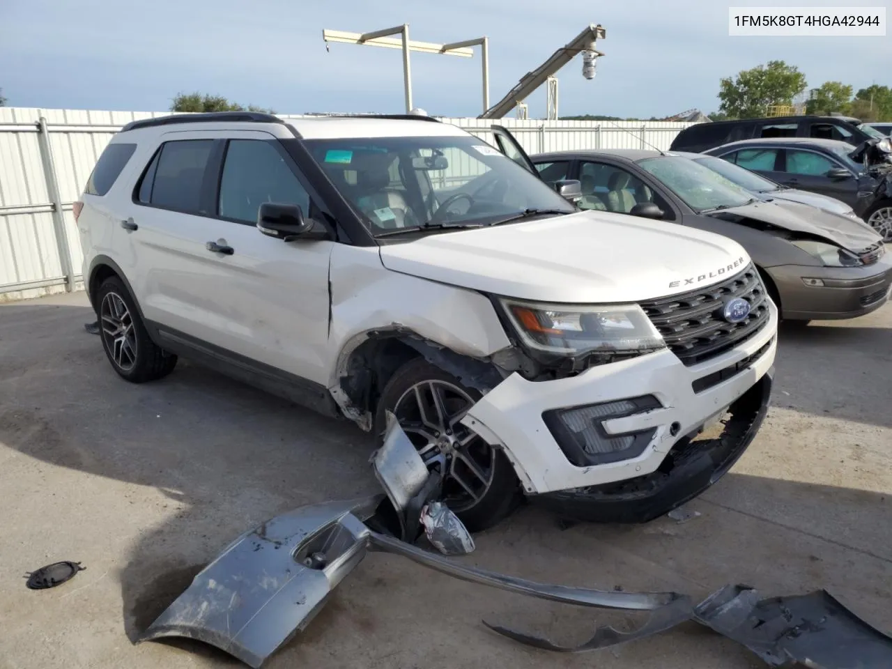 2017 Ford Explorer Sport VIN: 1FM5K8GT4HGA42944 Lot: 73249704