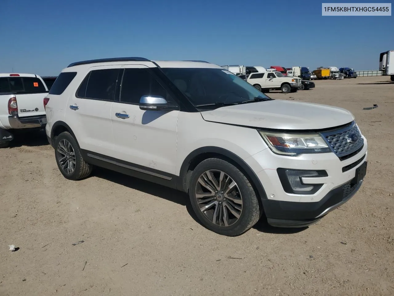 2017 Ford Explorer Platinum VIN: 1FM5K8HTXHGC54455 Lot: 73355664