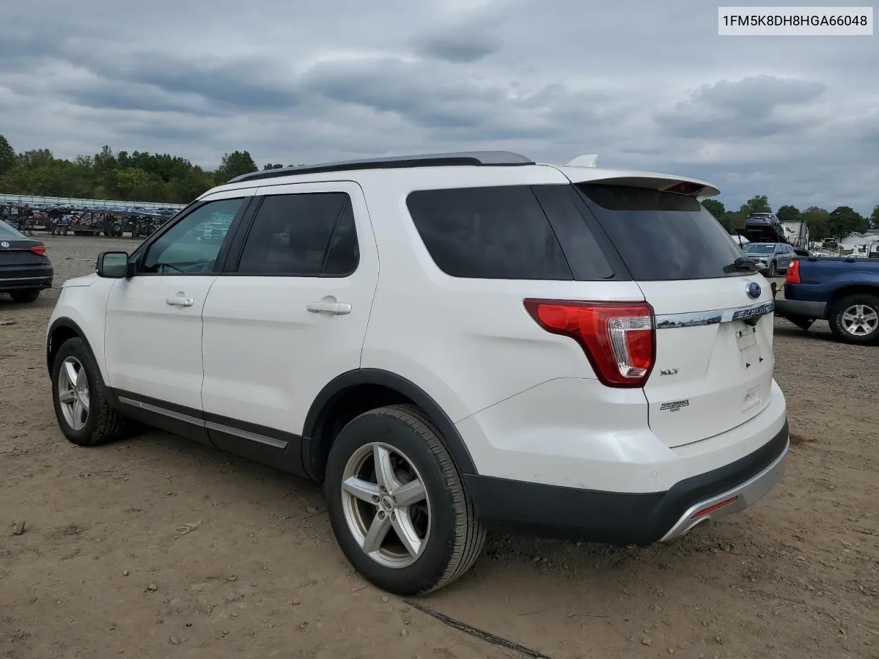 2017 Ford Explorer Xlt VIN: 1FM5K8DH8HGA66048 Lot: 73414214