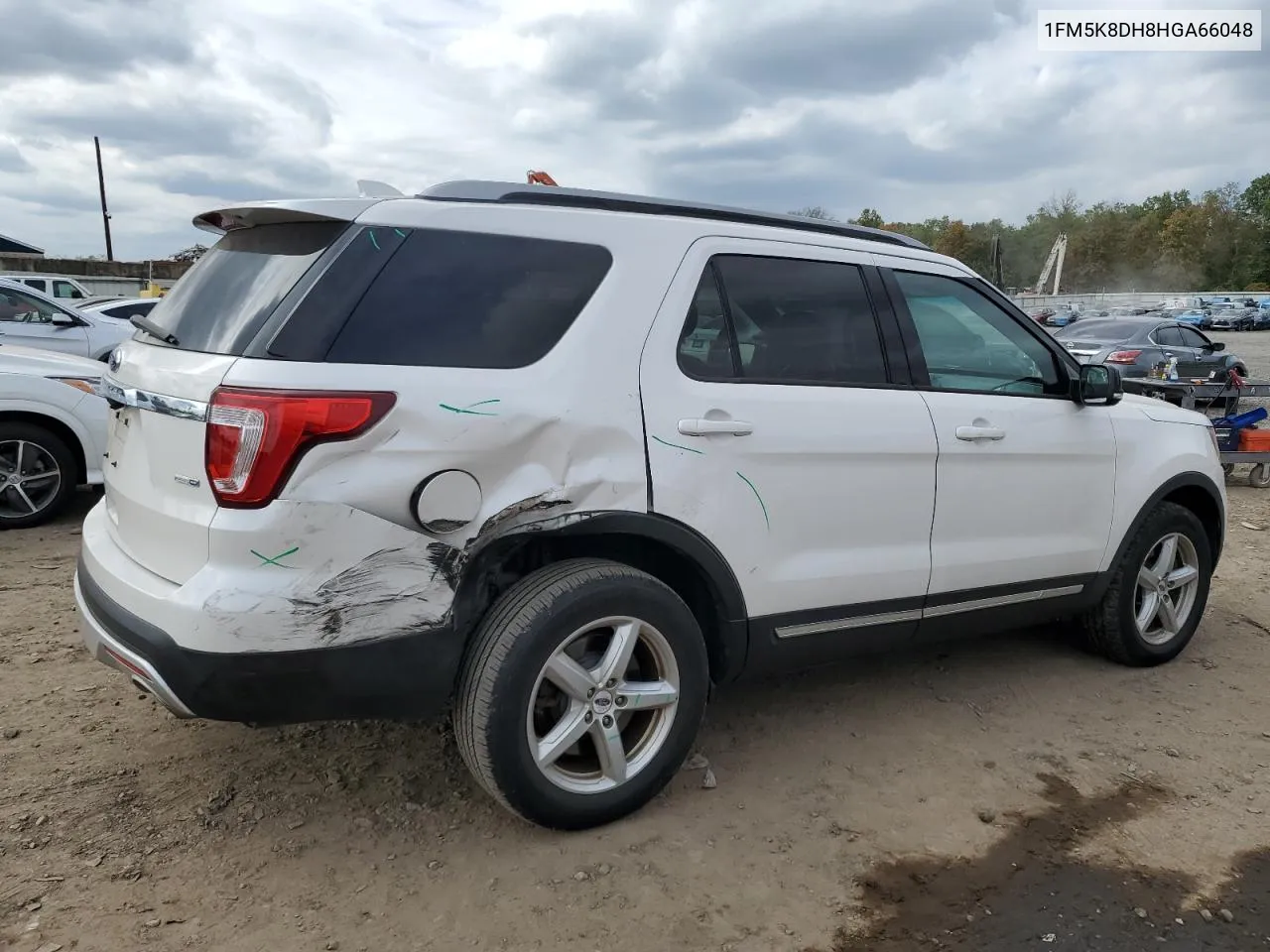 2017 Ford Explorer Xlt VIN: 1FM5K8DH8HGA66048 Lot: 73414214