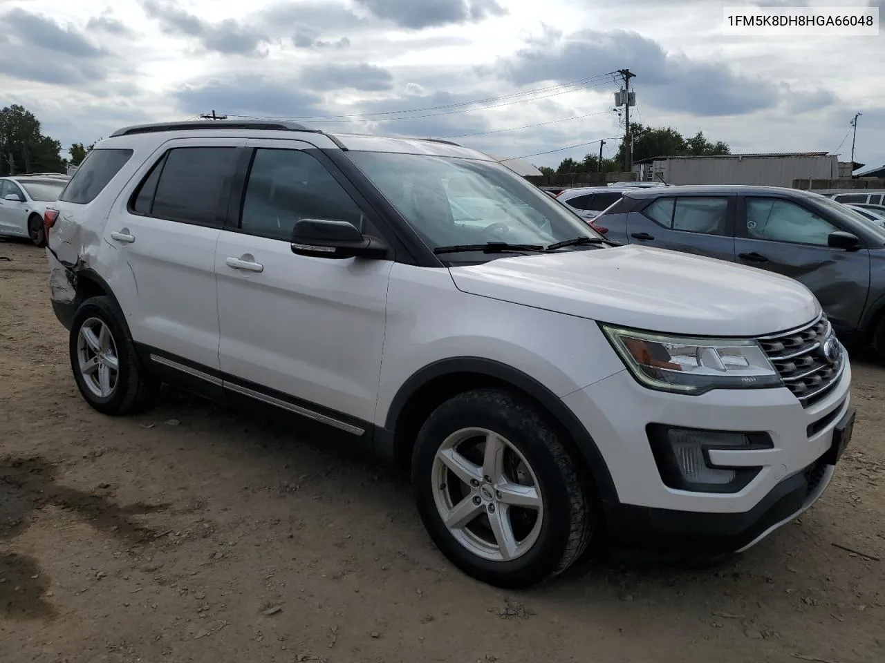 2017 Ford Explorer Xlt VIN: 1FM5K8DH8HGA66048 Lot: 73414214