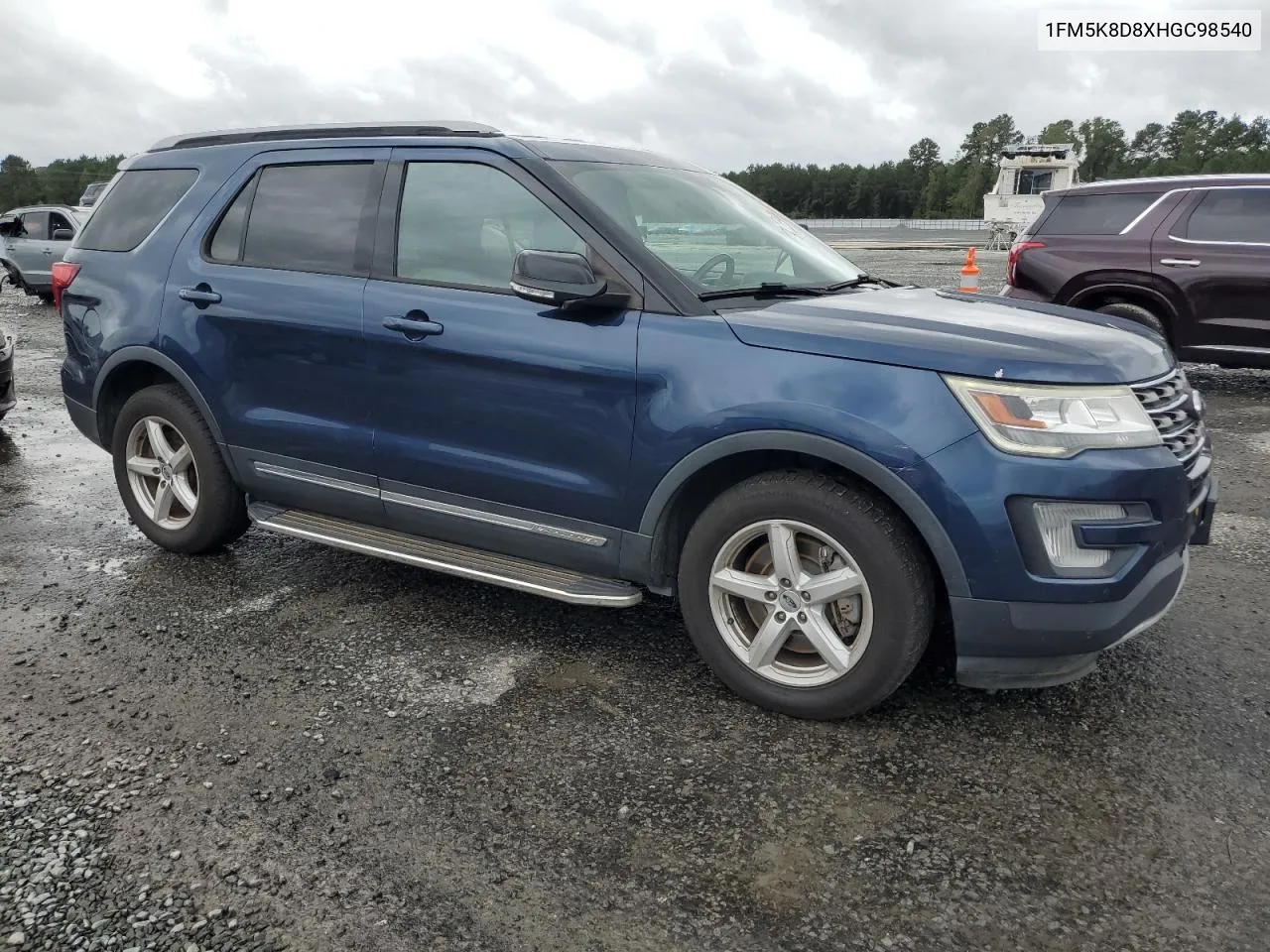 2017 Ford Explorer Xlt VIN: 1FM5K8D8XHGC98540 Lot: 73463094